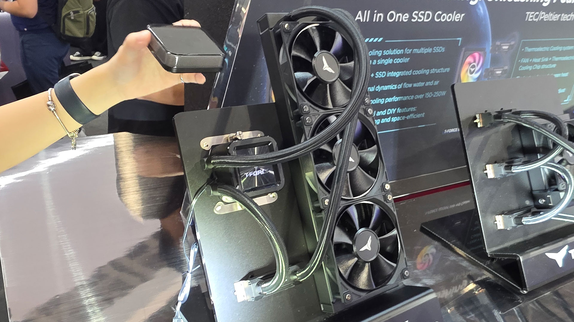 TeamGroup teases new T-Force M.2 coolers