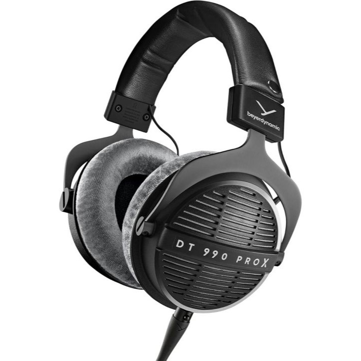 Beyerdynamic DT 990 Pro X wireless headphones on a white background