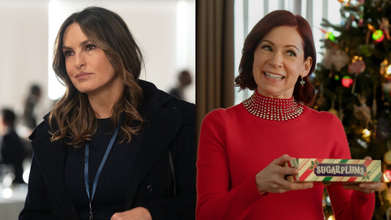 Olivia Benson in SVU's Season 27 fall finale and Carrie Preston in Elsbeth's Season 3 fall finale