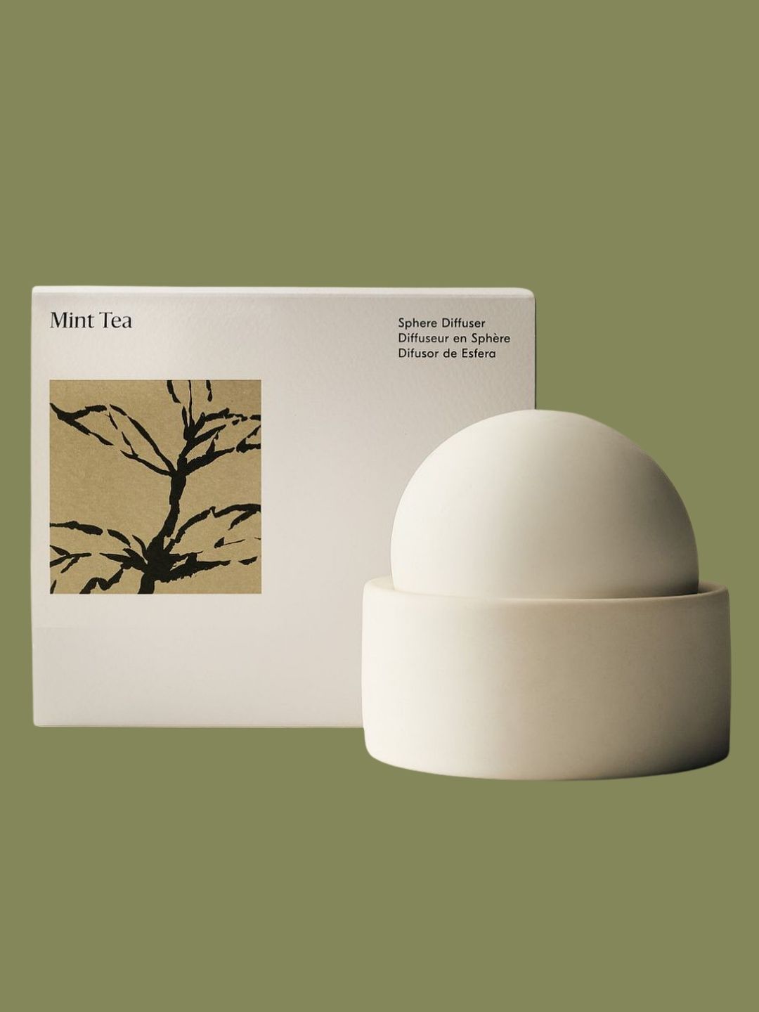 West Elm UK, West Elm Homescent Collection, Sphere Diffuser, Mint Tea