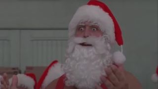 Big Show as a giant Santa in Jingle All The Way