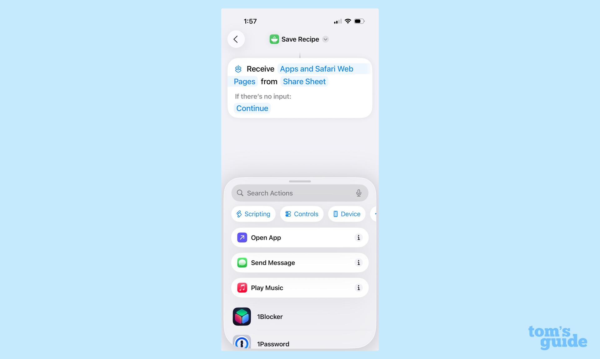 creating a shorcut in iOS 26 that taps into use models with Apple intelligence
