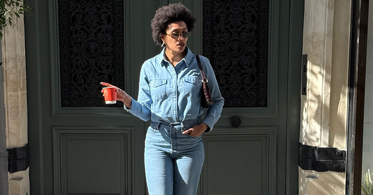 French Women Are Wearing This Heel Trend With The Jeans of Summer