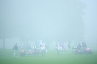 Presidents Cup Fog Delay