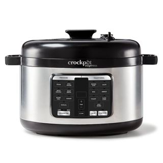 Crock-Pot - Express Oval Multi Function Pressure Cooker - Stainless Steel 