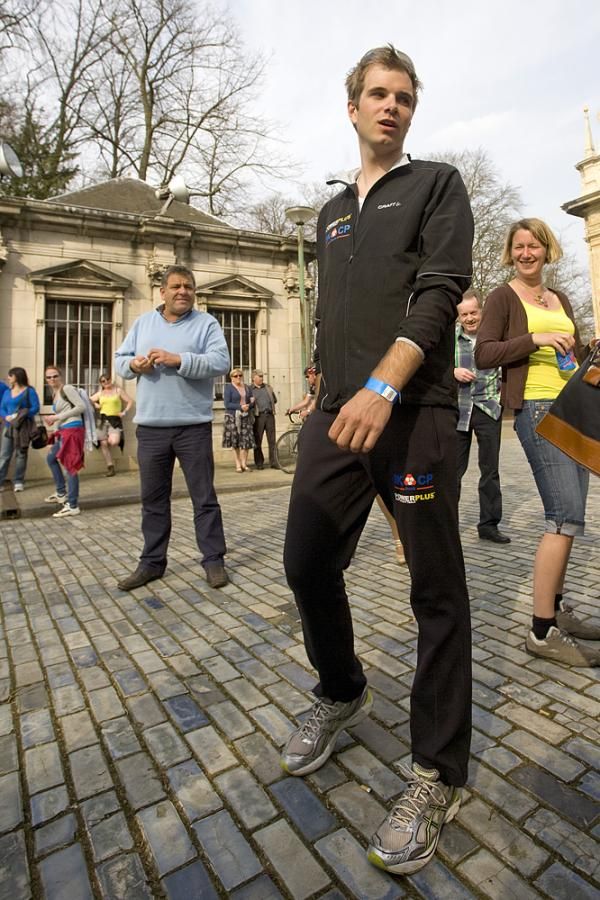 Niels Albert after his pilgrimage