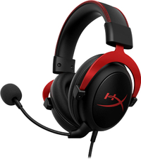 HyperX Cloud II Red Cuffie Gaming Audio surround virtuale 7.1, Per PC/PS4/Xbox One/Mobile, Rosso a 59,99€