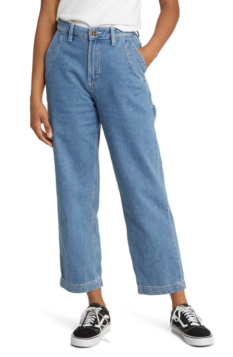 Ground Work Wide Leg Jeans