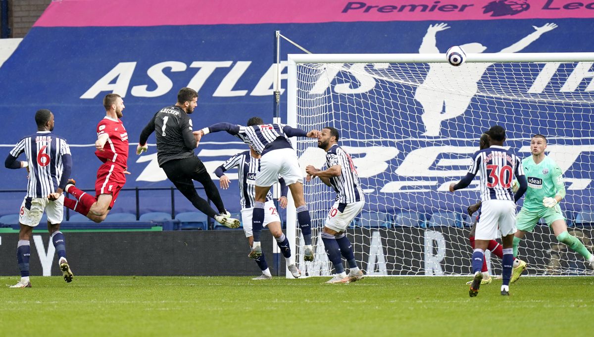 Alisson is the first goalkeeper ever to score for Liverpool