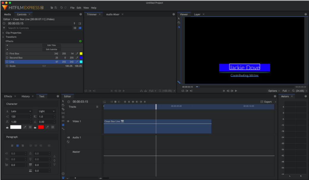 HitFilm Express 12