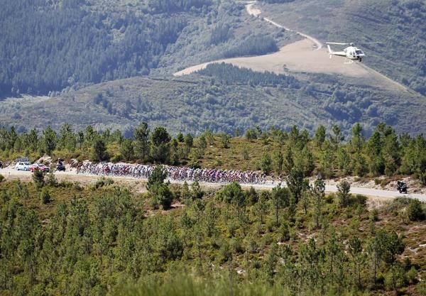 Stage 14 of the Vuelta a Espana finished in a remote part of the country where bears and wolves still thrive