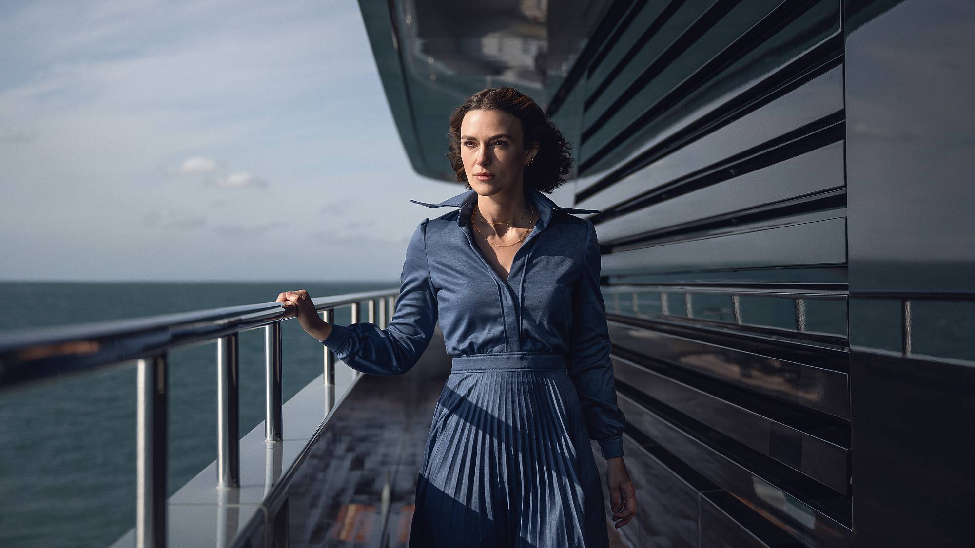 Keira Knightley as Lo in &quot;The Woman in Cabin 10&quot; on Netflix