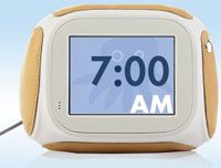 Chumby - the best cute-looking internet-connected 3.5-inch LCD touchscreen motion-sensing alarm clock on the market right now