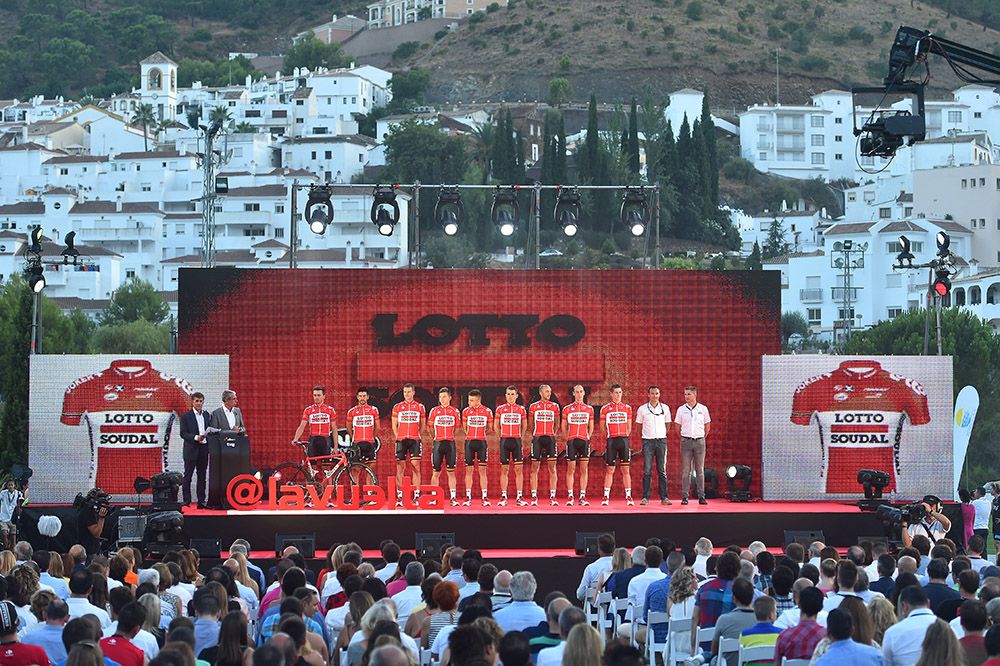 Team Lotto Soudal nine riders for la Vuelta