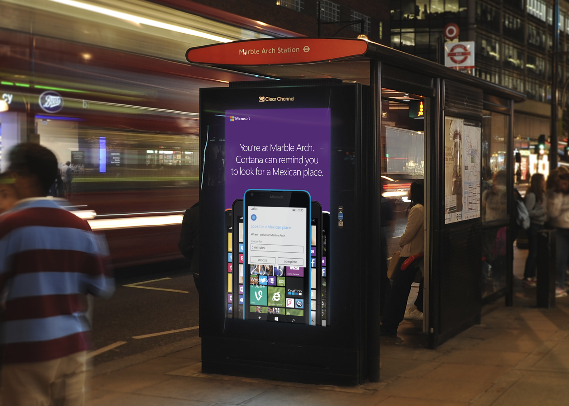 Microsoft Cortana campaign