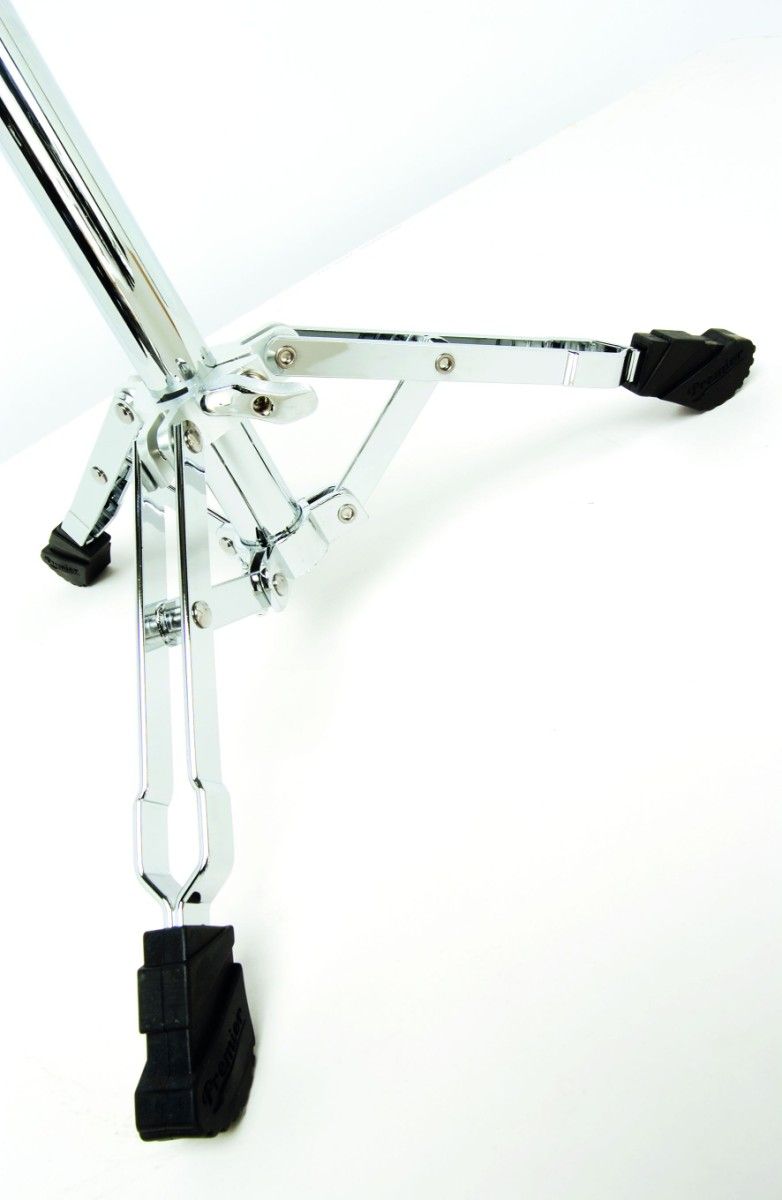 The tripods can splay until the legs are flat.