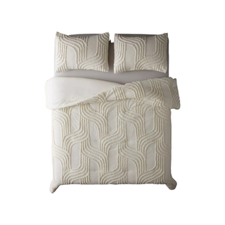 textured swirling pattern comforter