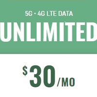 Mint Mobile: Unlimited data from $30/month ($360/year)
Mint Mobile's final plan is the unlimited plan - which is fantastic value and about half the price of the plans offered at most of the bigger carriers. Note, however, that you do only get 45GB of data at 5G speeds with this plan though, which might bother some. Still, you have to admit, that's a lot of high-speed data for the price...
Intro:12-months:| 6-months: | 3-months: