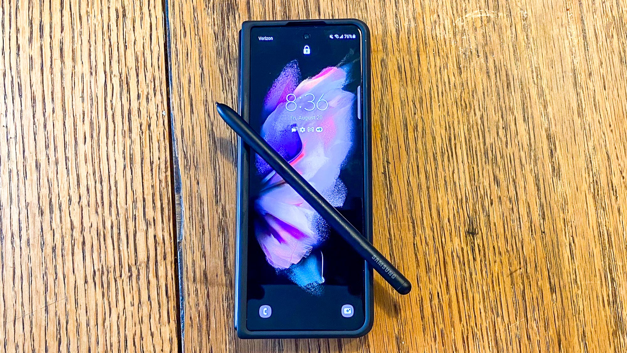 Galaxy Z Fold 3 and S Pen