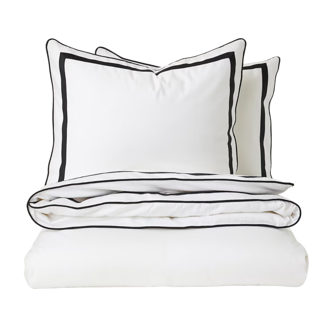 Egyptian Cotton Double/king Duvet Cover Set