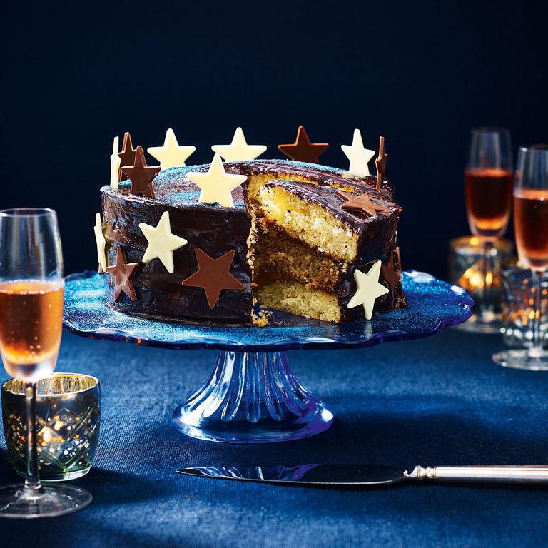 Chocolate, Coffee and Vanilla Layer Cake Dessert Recipes Woman & Home