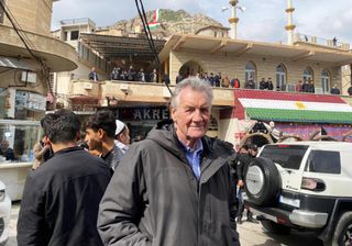 Michael Palin: Into Iraq sees Michael enter the heart of the country for Channel 5.