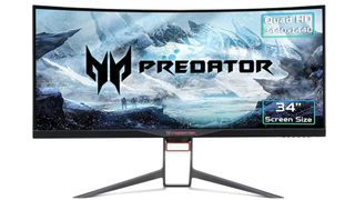 best 1440p monitors: Acer Predator X34P