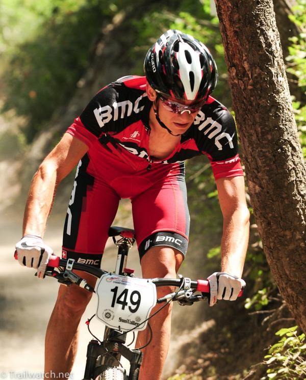 Stephen Ettinger (BMC) descends