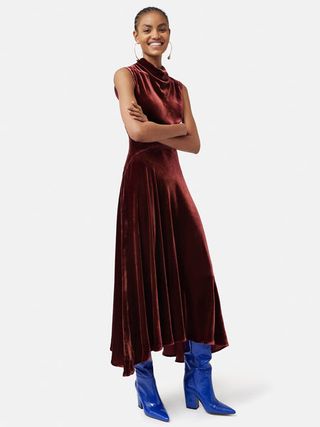 ROKSANDA Silk Velvet Dress | Red