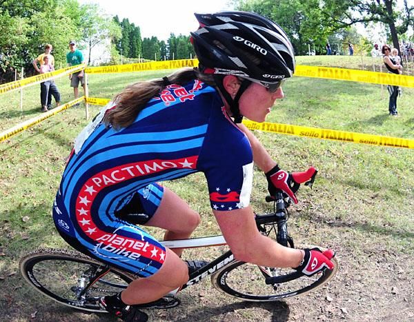 Katie Compton (Planet Bike) was dominant again today in Wisconsin.
