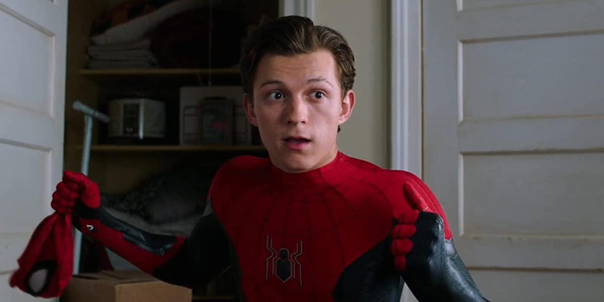 Tom Holland as Peter Parker in Spider-Man: Far From Home