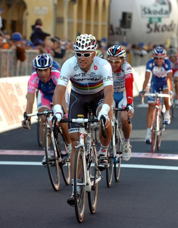 Thor Hushovd (Cervelo TestTeam) shows his new kit