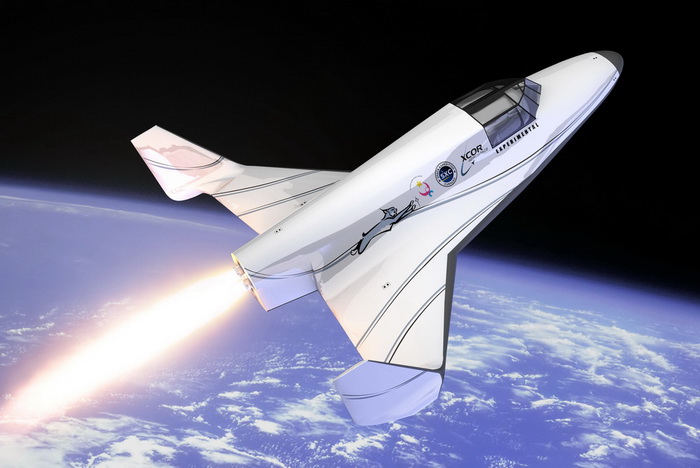 XCOR Aerospace&#039;s Lynx Space Plane 