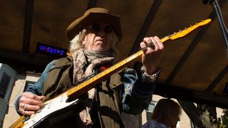 "I'm still enamored with guitars," says Brad Whitford, "and I'm still out there buying them, although I don't need to. "