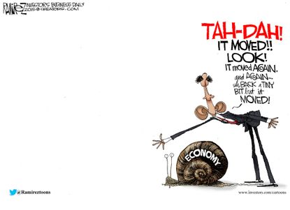 
Obama cartoon U.S. Economy