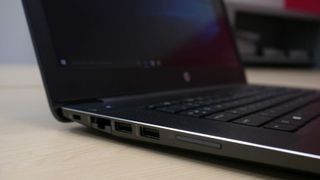 HP ZBook Studio G3 ports