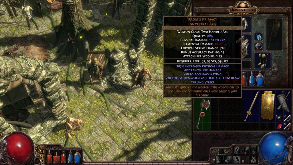 Culling strike poe на русском