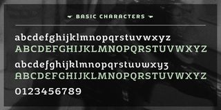 Adria Slab font