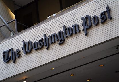 Outside of The Washington Post, where Jason Rezaian serves as Tehran bureau chief