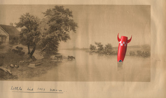 Oliver Jeffers' contribution to The Poool
