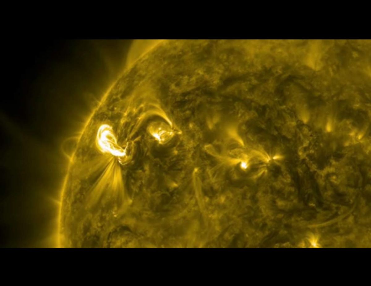 Radiation Blast from Big Solar Flare May Threaten Satellites | Live Science