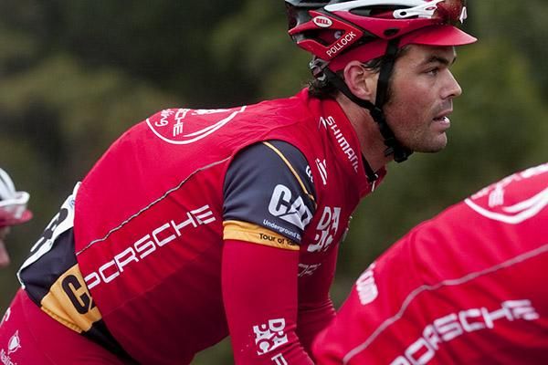 Tour leader Rhys Pollock (Drapac Porsche) was never too far from the front of the race during stage four.