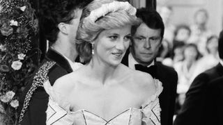 The Princess of Wales, Princess Diana arrives at the Royal Opera House for the Royal Charity Premiere of Ivan The Terrible by the Bolshoi Ballet, 22nd July 1986.