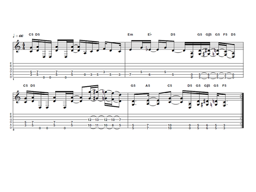 Intermediate lick one: Rage riffing