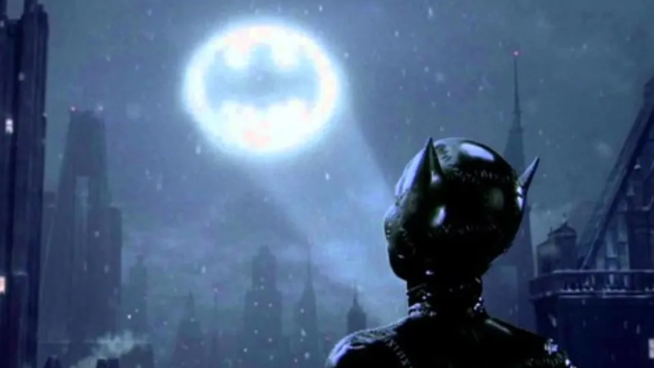 Catwoman en la última toma de Batman Returns