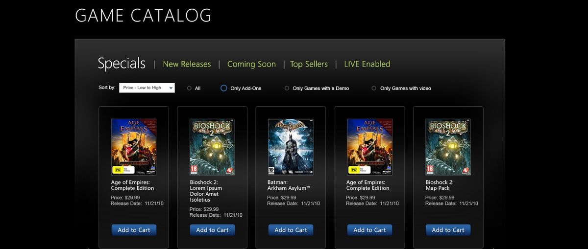 Microsoft to relaunch Games for Windows Marketplace | PC Gamer