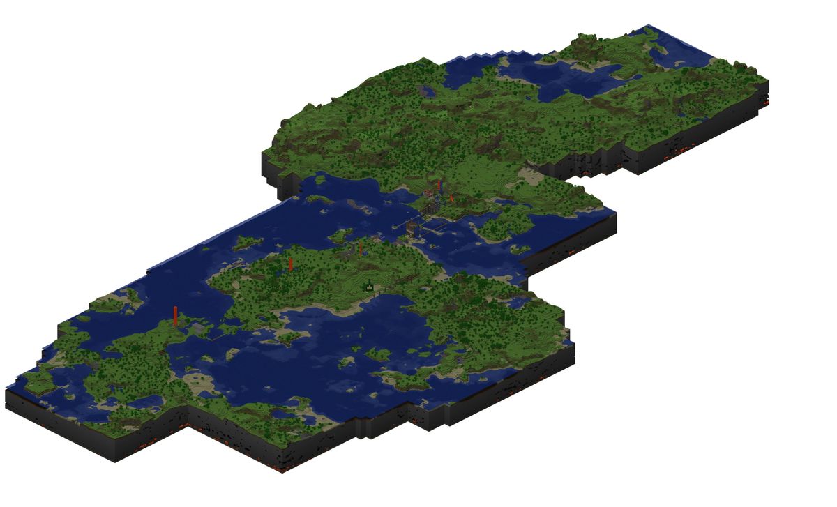 the earth build in minecraft map download