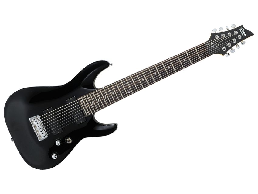 Schecter OMEN-8 8-String Electric Guitar Black 
