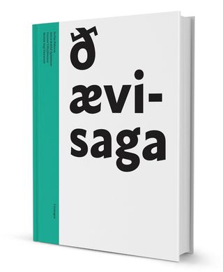 Designer Toshi Omagari has digitised Metro as Metro Nova, as seen on this Icelandic typography book published by Crymogea