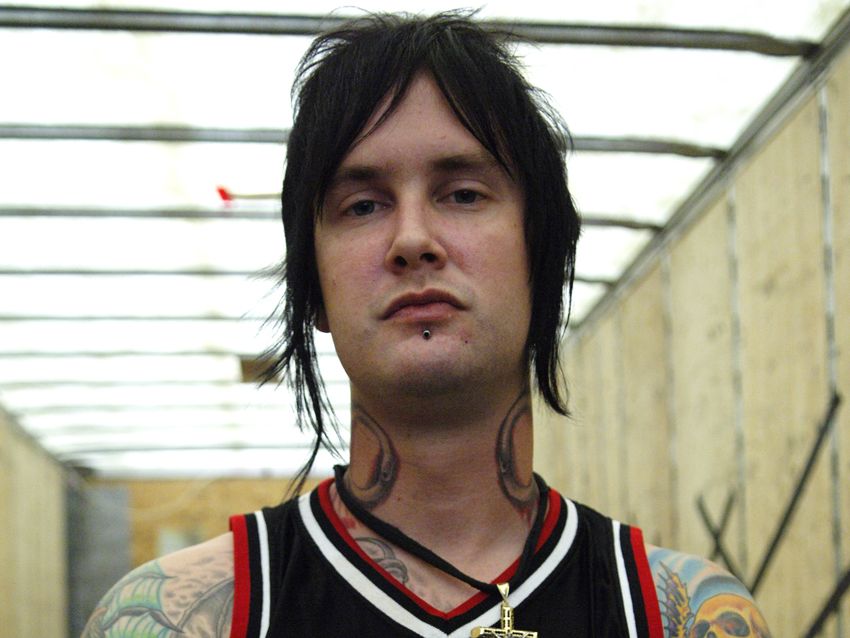 Jimmy 'The Rev' Sullivan, backstage in 2007